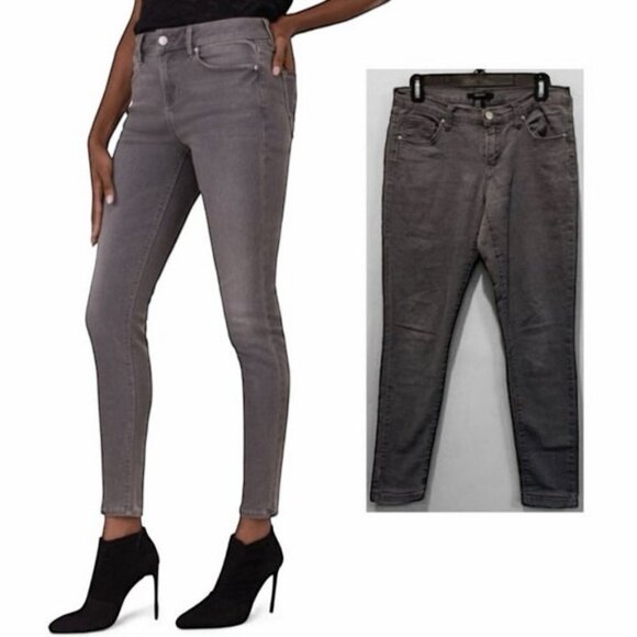 Forever 21 Grey Skinny Crop Jeans size 27 - Picture 1 of 12